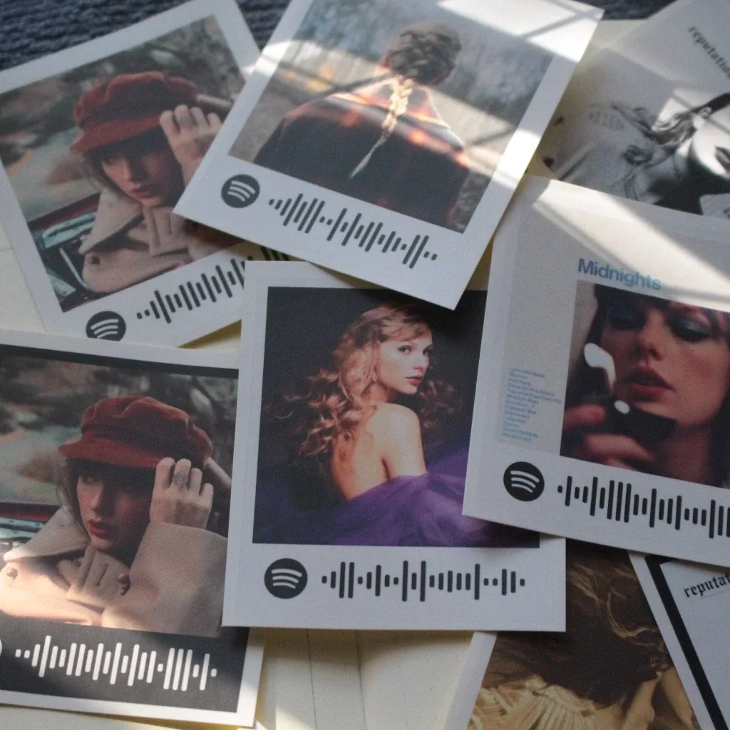 Set sticker album kèm mã Spotify