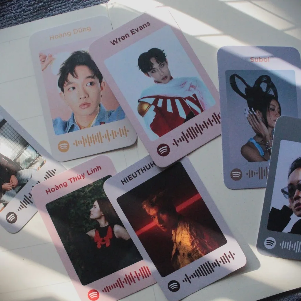 Spotify card V-pop